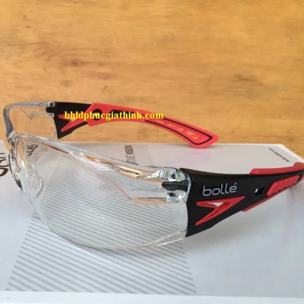Kính bảo hộ chống hoá chất Rush Clear thương hiệu Bolle Pháp
