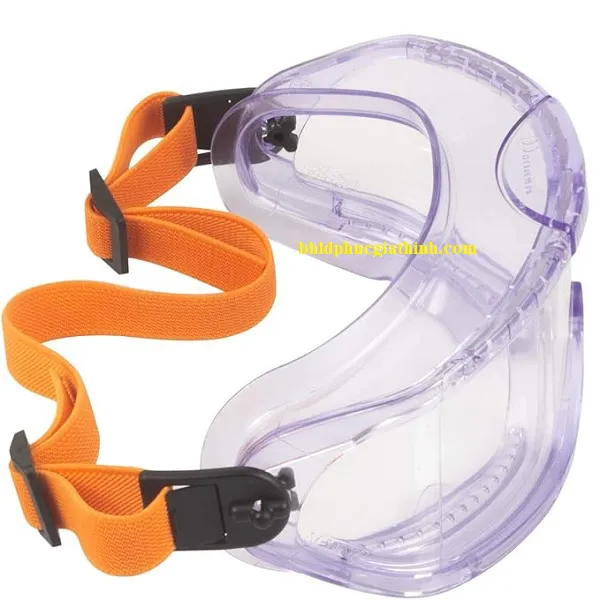 Kính bảo hộ chống hoá chất chống tia UV chống động sương Honeywell V-Maxx 1006193