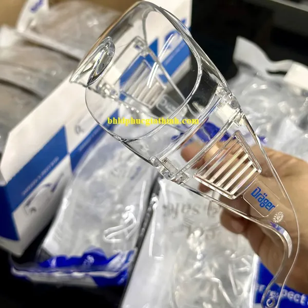 Kính bảo hộ chống tia cực tím Draeger X-pect 8110 dùng chung được với kính cận