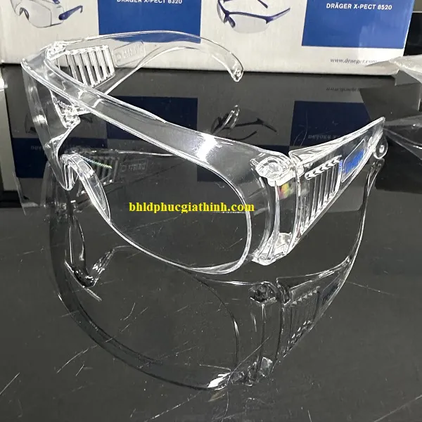 Kính bảo hộ chống tia cực tím Draeger X-pect 8110 dùng chung được với kính cận