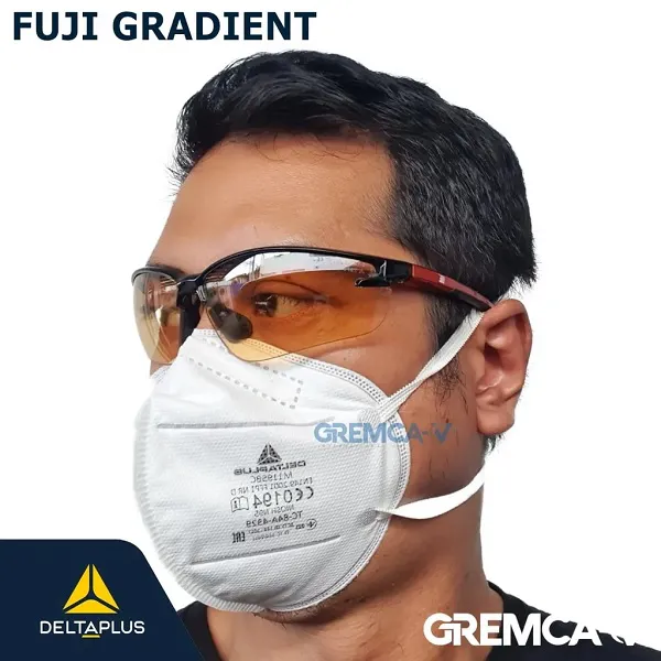Kính bảo hộ chống tia cực tím và tia hồng ngoại DeltaPlus Fuji2 Gradient chính hãng