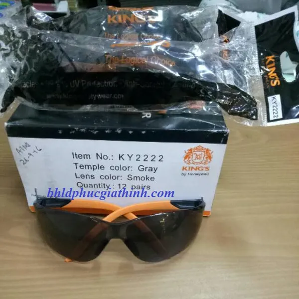KÍNH BẢO HỘ KING'S KY-2222 CHỐNG TIA UV VÀ UB