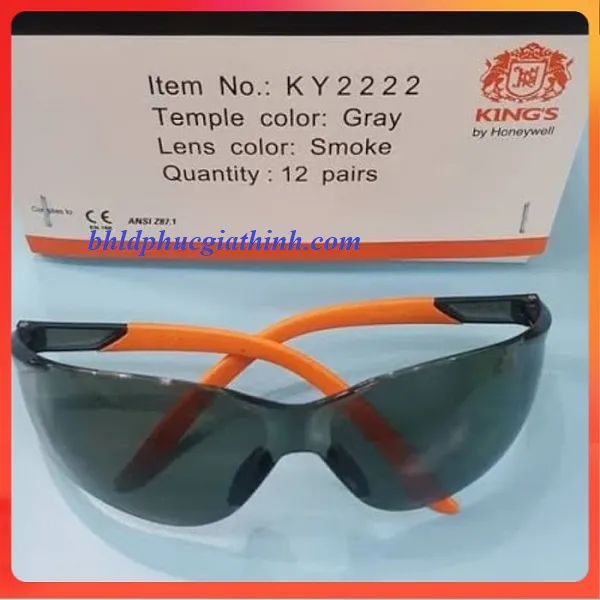 KÍNH BẢO HỘ KING'S KY-2222 CHỐNG TIA UV VÀ UB
