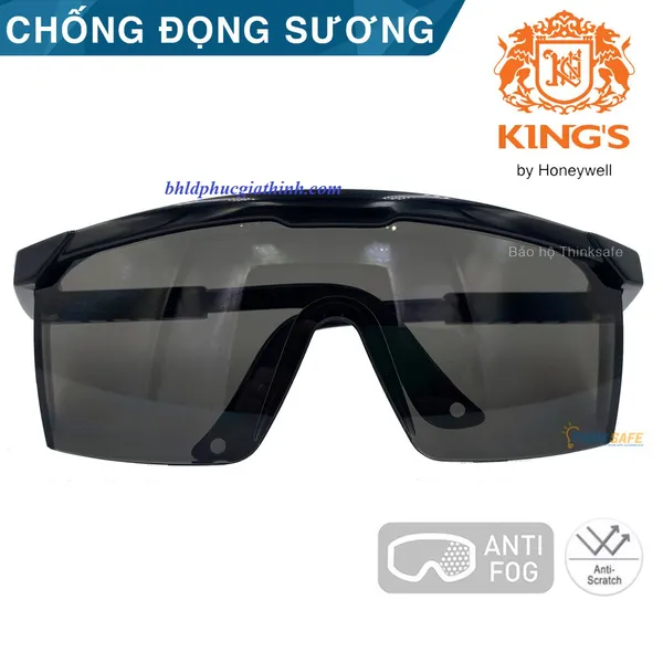 KÍNH VUỐNG KING'S KY-152 ĐEN TRONG
