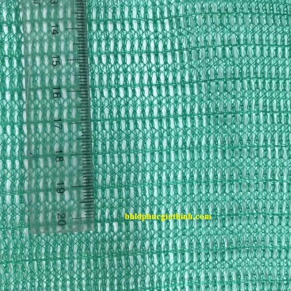 Lưới bao che công trình chất liệu HDPE định lượng 60gr - 80gr - 100gr