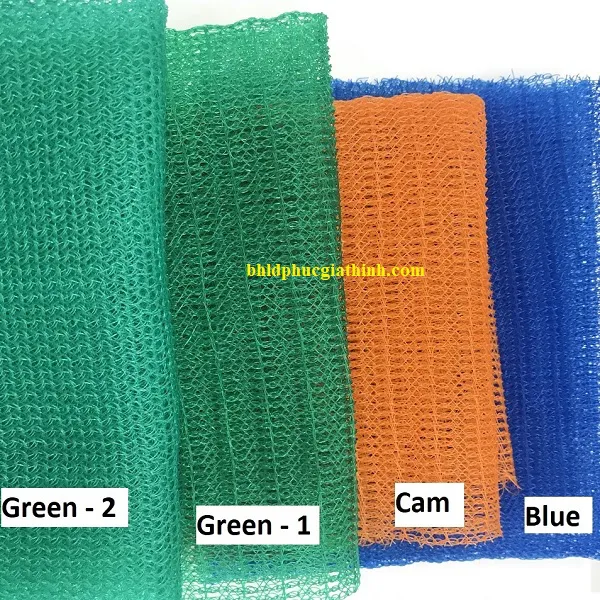 Lưới bao che công trình chất liệu HDPE định lượng 60gr - 80gr - 100gr