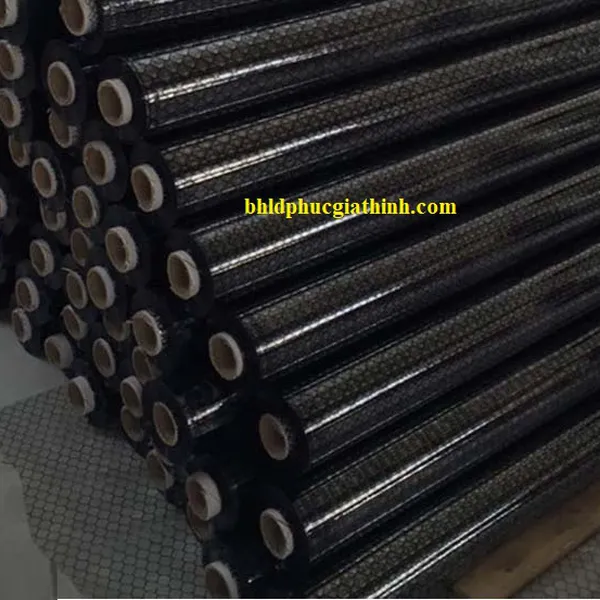 Màng nhựa PVC lưới mắt cáo chống tĩnh điện kích thước 1.37m x 30m x 0.5mm