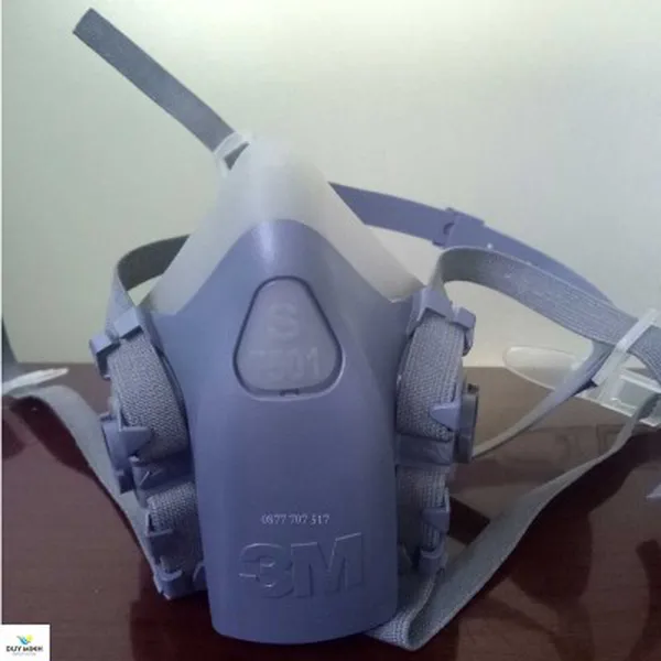 Mặt nạ phòng độc 3M 7501 chính hãng sử dụng 2 Phin lọc