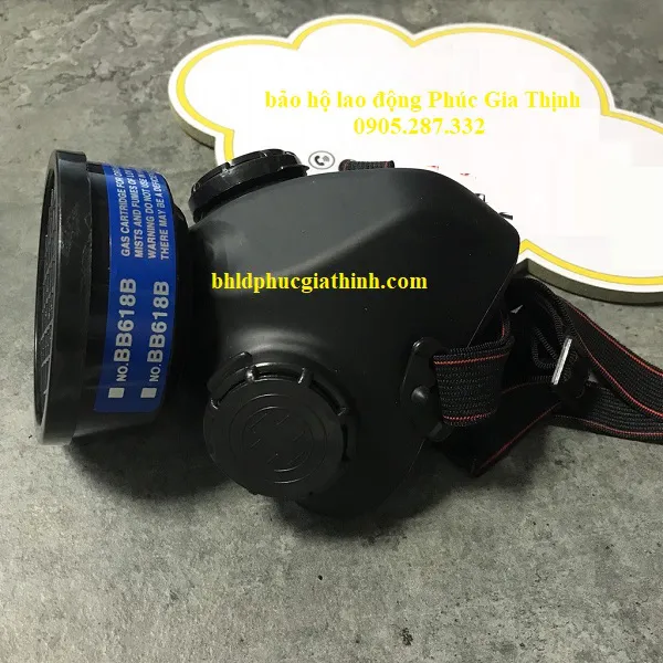 Mặt nạ phòng độc 1 phin lọc B Bảo Bình 618B1