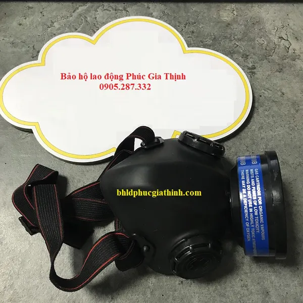 Mặt nạ phòng độc 1 phin lọc B Bảo Bình 618B1