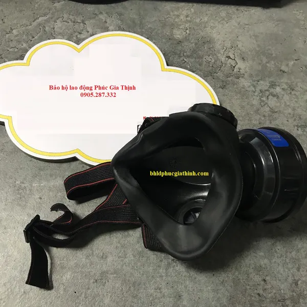 Mặt nạ phòng độc 1 phin lọc B Bảo Bình 618B1