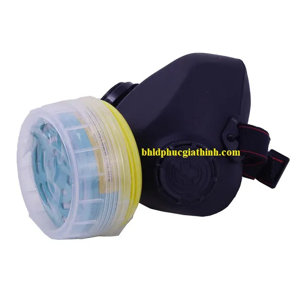 Mặt nạ phòng độc Bảo Bình 1 phin lọc 618D1 sử dụng phin lọc D