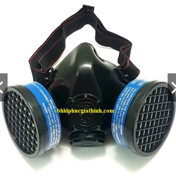 Mặt nạ phòng độc 2 phin lọc B Bảo Bình 618B2