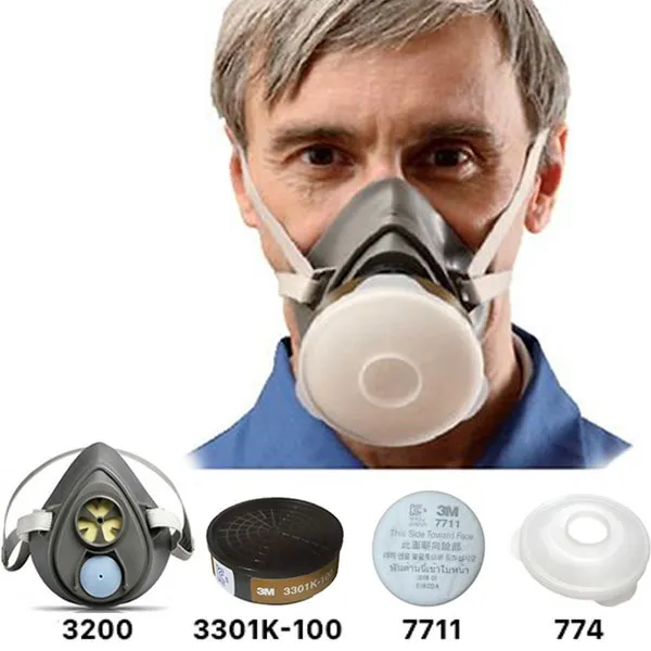 Mặt nạ phòng độc chính hãng 3M 3200