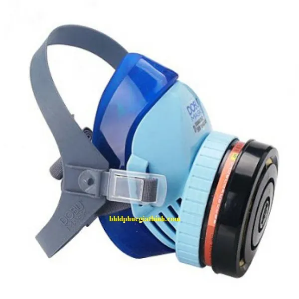 Mặt nạ phòng độc Hàn Quốc dùng 1 phin lọc Dobu DM22 chính hãng