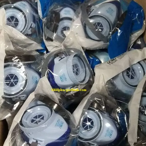 Mặt nạ phòng độc Hàn Quốc dùng 1 phin lọc Dobu DM22 chính hãng