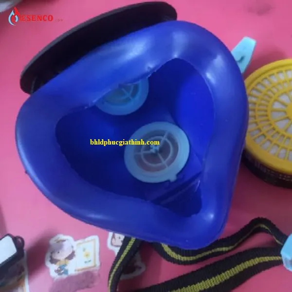 Mặt nạ phòng độc Hàn Quốc dùng 1 phin lọc Dobu DM24 chính hãng