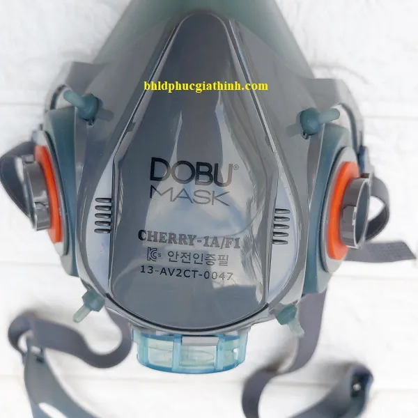 Mặt nạ phòng độc Hàn Quốc dùng 2 phin lọc Dobu Cherry