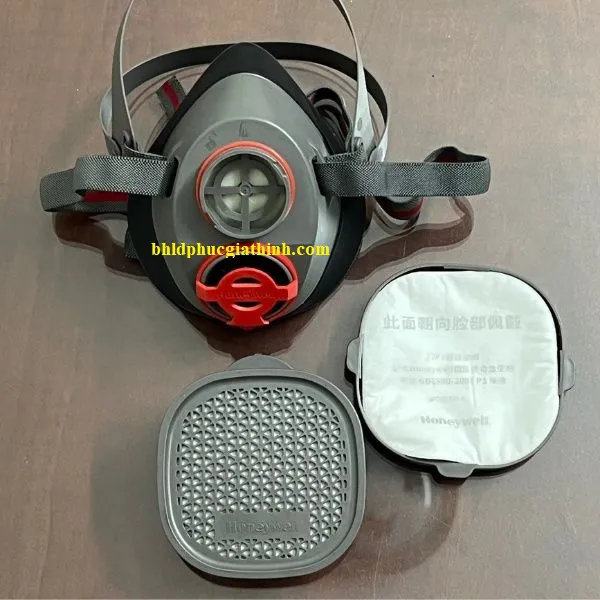 Mặt nạ phòng độc nữa mặt dùng một phin lọc Honeywell 7200LEN