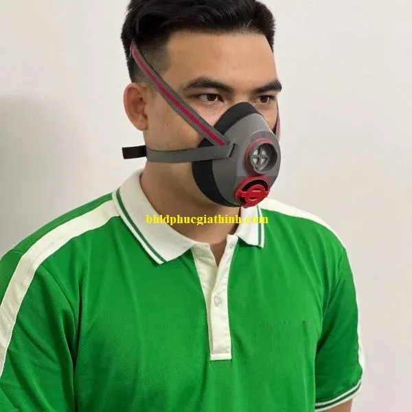 Mặt nạ phòng độc nữa mặt dùng một phin lọc Honeywell 7200LEN