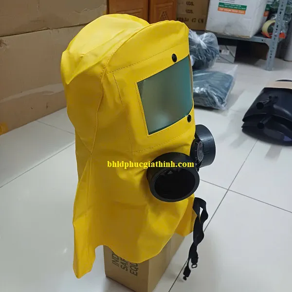 Mặt nạ phòng độc trùm kín đầu Blue Eagle NP312 dùng trong phun sơn và phun thuốc