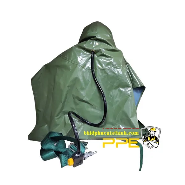 Mặt nạ trùm đầu dùng trong phun cát Blue Eagle NP503 chính hãng