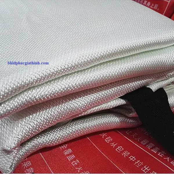 Mền chống cháy dập lửa sợi thuỷ tinh Fire Blanket kích thước 2m x 2m