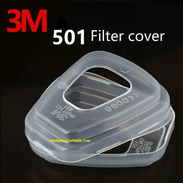 Nắp nhựa giữ tấm lọc bụi 3M 501 chính hãng