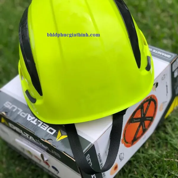Nón bảo hộ chuyên dụng cho làm việc trên cao có lỗ thoáng khí Delta Plus Granite Wind