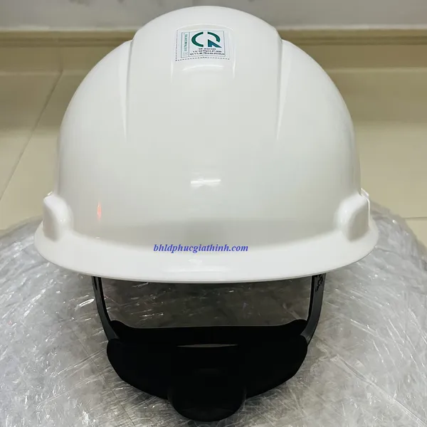 Nón bảo hộ lao động có lỗ thoáng khí 3M H701V màu trắng tiêu chuẩn ANSI Mỹ