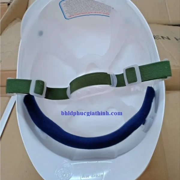 Nón bảo hộ chất liệu nhựa PE có lỗ thoáng khí Blue Eagle Bump Cap BP65 Đài Loan