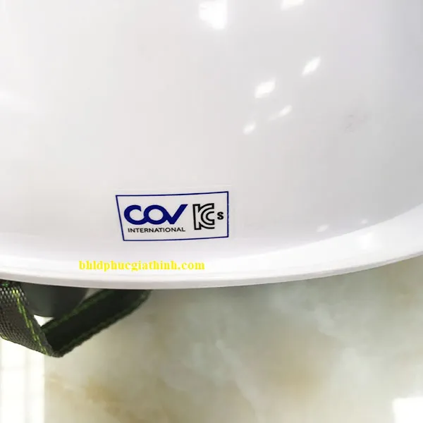 Nón bảo hộ nhựa ABS Hàn Quốc COVH-A001 có lỗ thoáng khí
