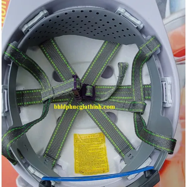 Nón bảo hộ nhựa ABS chống cháy COV-HF-005(E001) Hàn Quốc siêu nhẹ