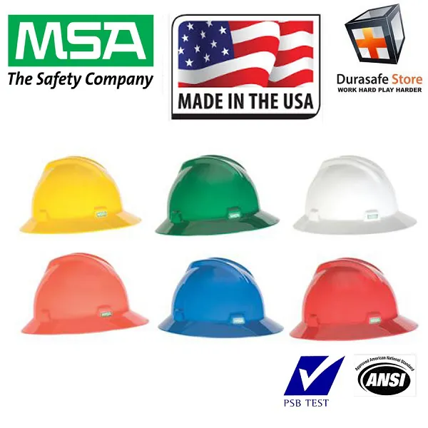 Nón bảo hộ rộng vành MSA V-Gard chất lượng cao của Mỹ