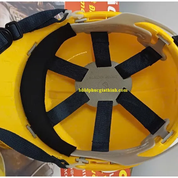 Nón bảo hộ chất liệu nhựa HDPE Thuỳ Dương N40 nút vặn
