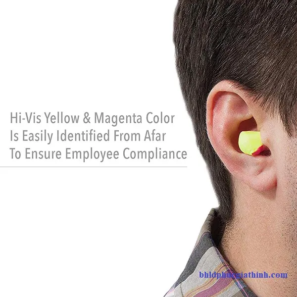 Nút tai giảm ồn dùng một lần Honeywell LL-LS4 chất liệu bọt Polyurethane