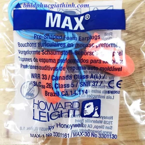NÚT TAI CHỐNG ỒN CÓ DÂY HONEYWELL MAX 30 DÙNG MỘT LẦN