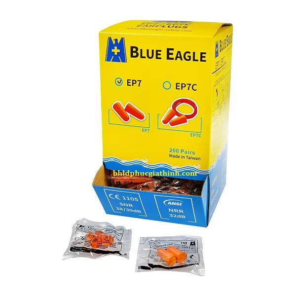 Nút tai giảm ồn không dây Blue Eagle EP7 chất liệu bọt xốp