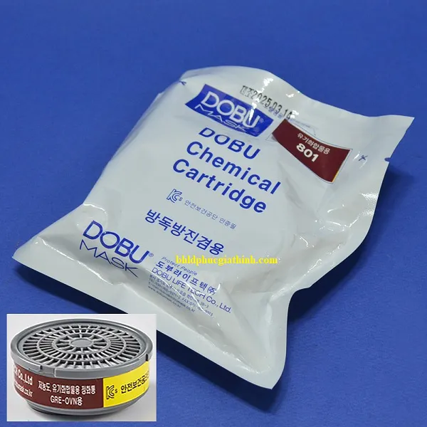 Phin lọc độc hữu cơ Dobu 801 Hàn Quốc chính hãng