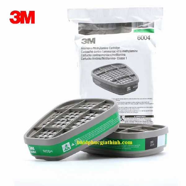 Phin lọc hơi khí amoniac và methylamine 3M 6004 chính hãng