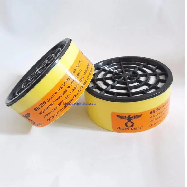 Phin lọc dùng trong phun sơn và lọc hơi hữu cơ có độc tính thấp Blue Eagle RC203 Đài Loan