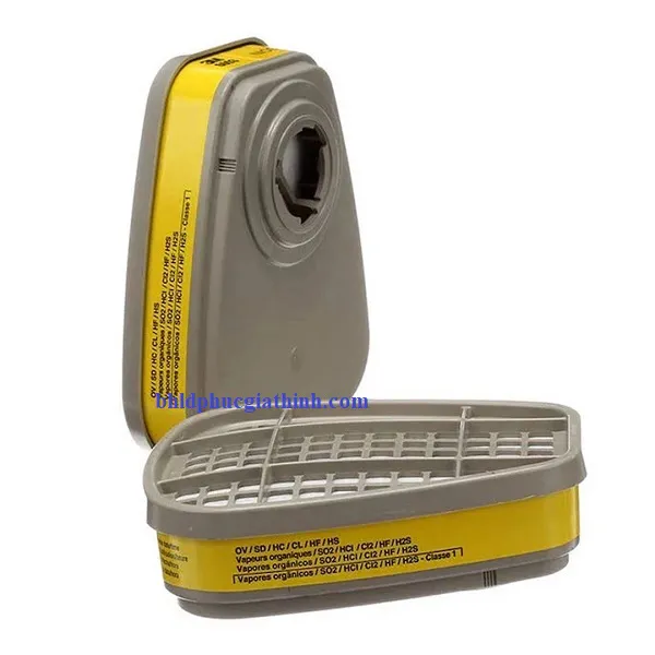 Phin lọc hơi hữu cơ và khí axit 3M 6003 chính hãng