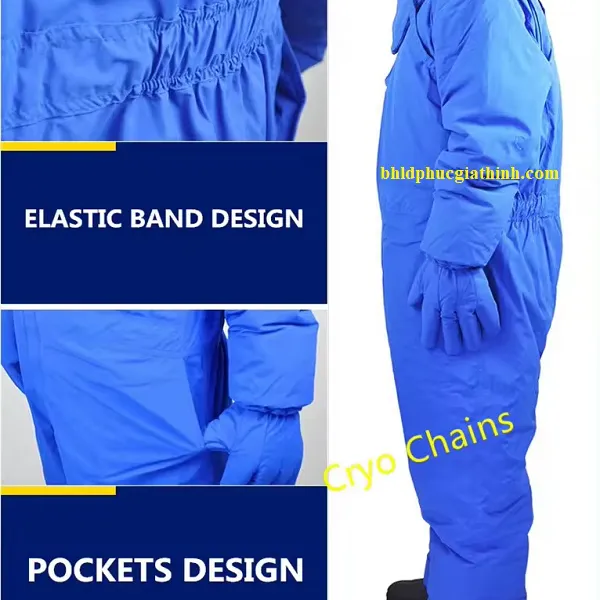 Quần áo Composite chịu nhiệt độ lạnh khí Nitơ chịu được nhiệt độ - 260 độ C