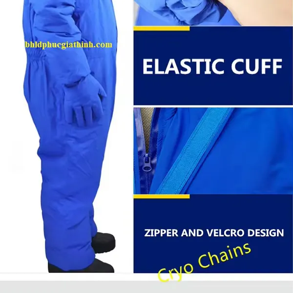 Quần áo Composite chịu nhiệt độ lạnh khí Nitơ chịu được nhiệt độ - 260 độ C