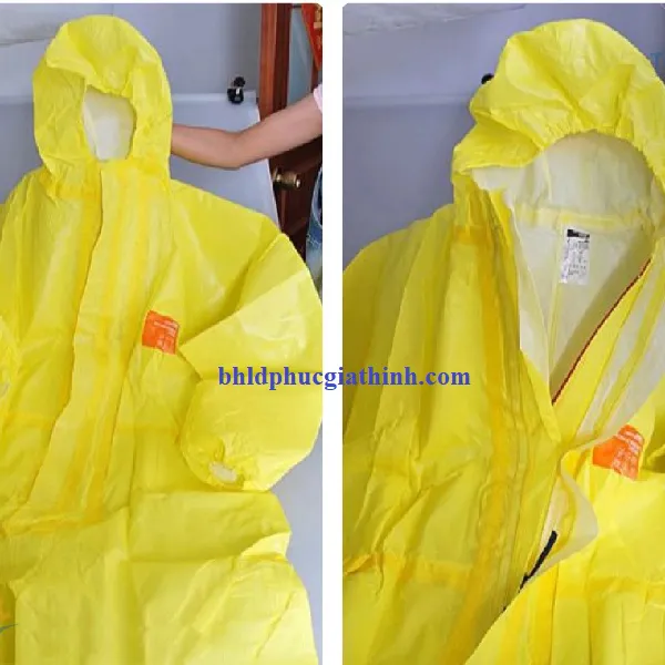 Quần áo vải laminate không dệt đa lớp chống hoá chất Ansell Alphatec 3000