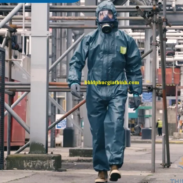Quần áo chống hoá chất nhiều lớp cao cấp Ansell Alphatec 4000 chống được hơn 200 loại hoá chất