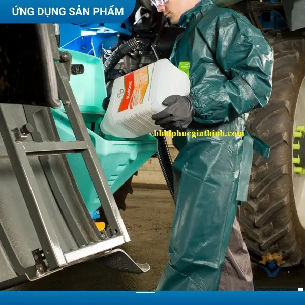 Quần áo chống hoá chất nhiều lớp cao cấp Ansell Alphatec 4000 chống được hơn 200 loại hoá chất