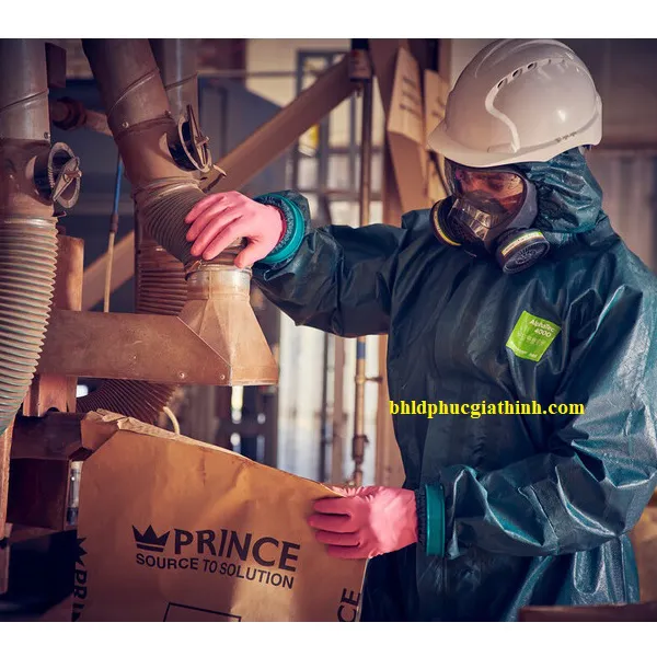 Quần áo chống hoá chất nhiều lớp cao cấp Ansell Alphatec 4000 chống được hơn 200 loại hoá chất