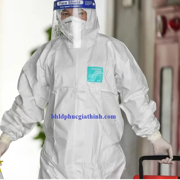 Quần áo chống hoá chất chuyên dụng Ansell Alphatec 2000