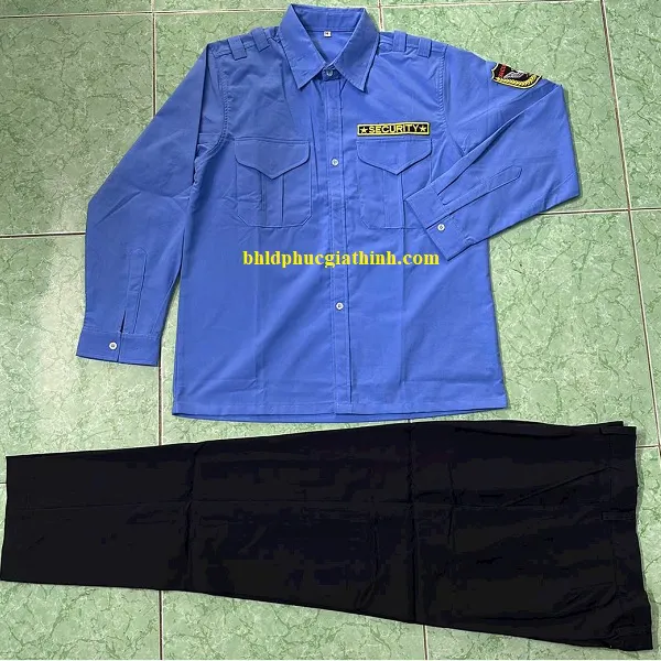 Quần áo đồng phục bảo vệ áo dài tay